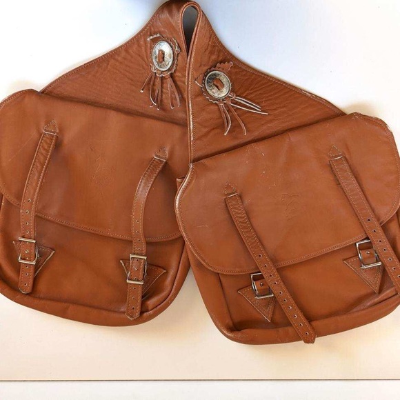 Other - jwmderr Bend Oregon Saddle Bags Conchos